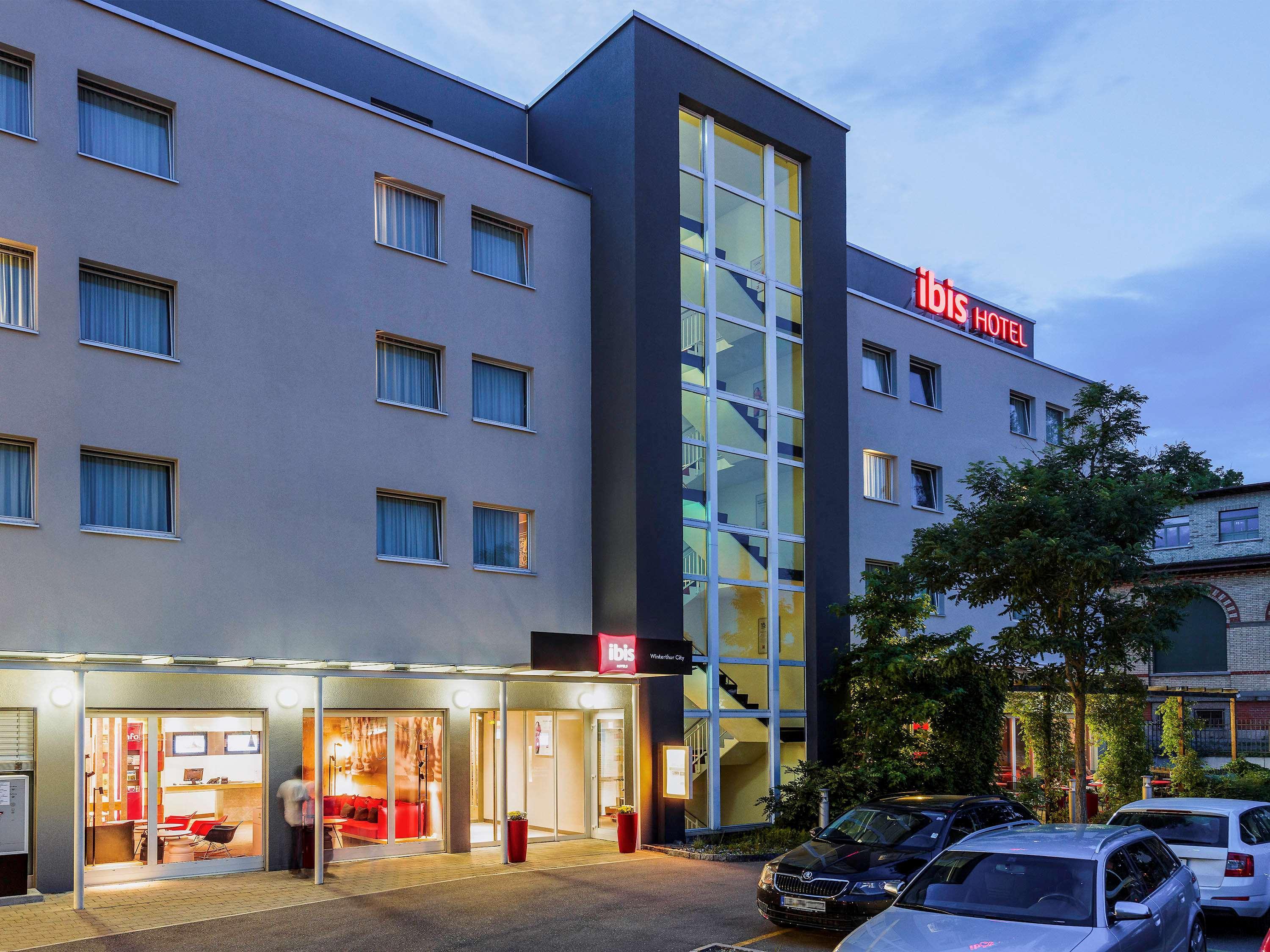 Ibis Winterthur City Hotel Eksteriør billede